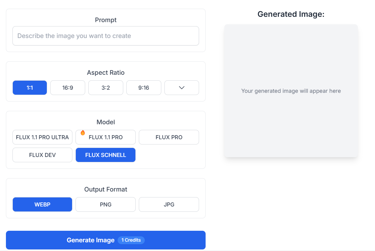 FLUX-1 AI Image Generation Example